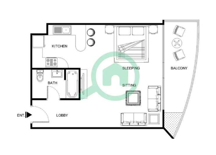 Stylish In Tecom's Prime Location Dubai
